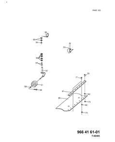 Part Location Diagram of 576490201 Husqvarna Weldment