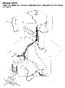 Electrical Diagram and Parts List for YTH2242B (954570383)(2003-01) Husqvarna Lawn Tractor