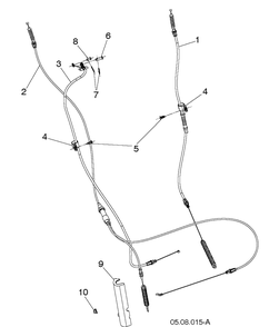 Control Panel And Discharge Chute 4 Diagram and Parts List for ST330 (96193012500)(2018-03) Husqvarna Snow Blower