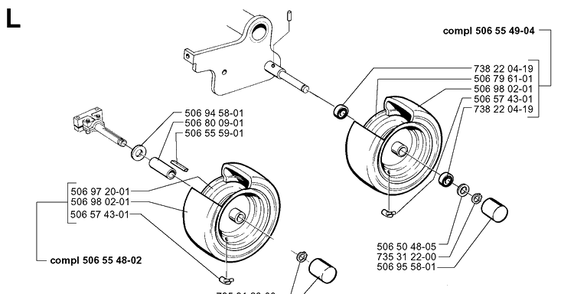 Part Location Diagram of 532440424 Husqvarna 