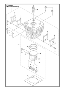 Part Location Diagram of 575346701 Husqvarna Cover