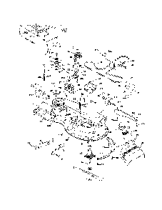 Mower deck Diagram and Parts List for YTH2246-917287542  Husqvarna Lawn Tractor