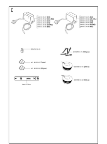 Installation Accessories Diagram and Parts List for 210C  Husqvarna Lawn Mower