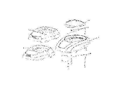 Blower housing Diagram and Parts List for 96795910100  Husqvarna Lawn Mower