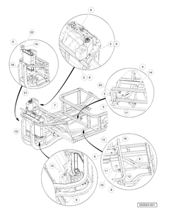 Part Location Diagram of 603004502 Husqvarna Bolt, M8 X 125 X 110