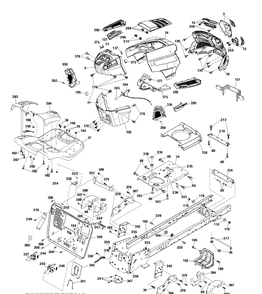 Part Location Diagram of 586738702 Husqvarna Dash