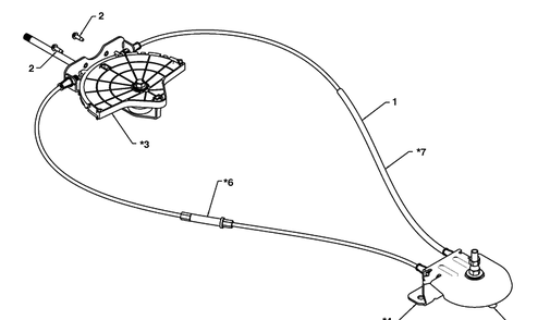 Control Panel / Discharge Chute 4 Diagram and Parts List for 11524E (96193006600)(2010-05) Husqvarna Snow Blower