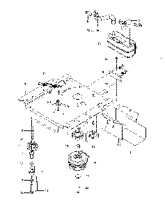 Engine mounting/guards/muffler Diagram and Parts List for 967271501-00  Husqvarna Lawn Mower