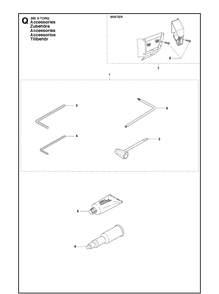 Accessories 4 Diagram and Parts List for 365 X-TORQ Husqvarna Chainsaw
