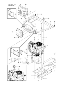 Part Location Diagram of 504613402 Husqvarna Latch