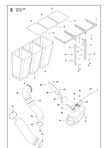 Part Location Diagram of 599348711 Husqvarna FRAME UPPER FRAME ASSEMBLY 3B