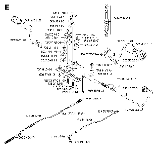 Pedals Diagram and Parts List for RIDERPRO15 (953535001)(2004-01) Husqvarna Lawn Tractor