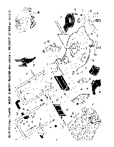 Frame Diagram and Parts List for 7021RS96143003001 2008-01 Husqvarna Lawn Mower