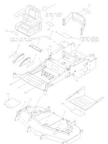 Part Location Diagram of 539107235 Husqvarna DECAL, 6123