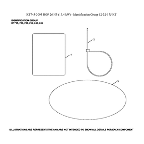 Engine >> Identification Diagram and Parts List for 96043029500  Husqvarna Lawn Tractor