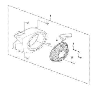 Part Location Diagram of 596605401 Husqvarna Starter Assy