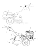 Part Location Diagram of 532401384 Husqvarna Decal, Forward