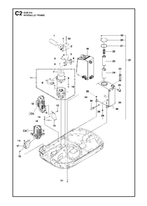 Part Location Diagram of 5101445-01 Husqvarna Filter