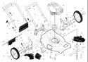 Page B Diagram and Parts List for 7021CH1A 7021 CH1A 954224095 -2004-06 Husqvarna Lawn Mower