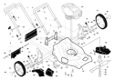 Part Location Diagram of 532183496 Husqvarna Upper Handle
