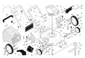 Part Location Diagram of 532196954 Husqvarna Upper Handle