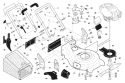 Part Location Diagram of 532193476 Husqvarna Box, Battery