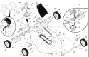Page B Diagram and Parts List for 7021RS 7021 RS 96143003000 -2008-01 Husqvarna Lawn Mower