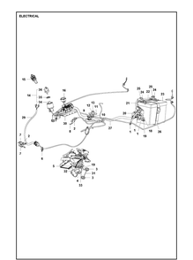 Part Location Diagram of 531442201 Husqvarna Wiring assembly main b&s, hs