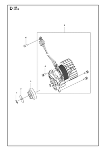 Part Location Diagram of 538631101 Husqvarna Driver Assembly