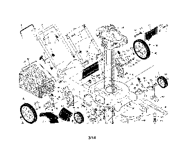Lawn mower Diagram and Parts List for 91738451B  Husqvarna Lawn Mower