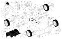 Page A Diagram and Parts List for 70R21HV 70 R 21 HV 96143001401 -2006-02 Husqvarna Lawn Mower