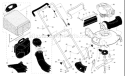 Page C Diagram and Parts List for 70R21HV 70 R 21 HV 96143001401 -2006-02 Husqvarna Lawn Mower