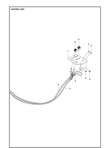 Controls Diagram and Parts List for R316TX  Husqvarna Lawn Mower