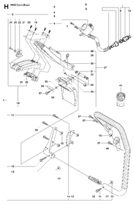 Part Location Diagram of 5062965-02 Husqvarna Antivibration Element
