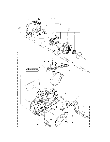 Chain brake & clutch cover 435e Diagram and Parts List for 965167936  Husqvarna Chainsaw
