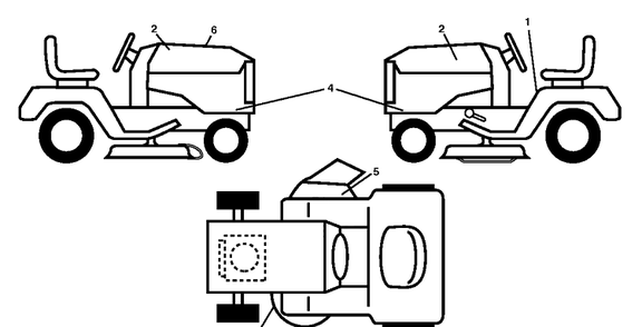 Part Location Diagram of 592888901 Husqvarna Decal