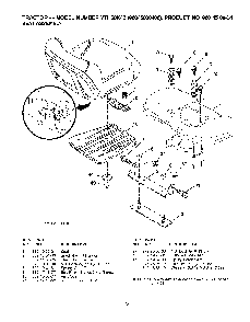 Seat Diagram and Parts List for YTH20K4696045000406 2008-03 Husqvarna Lawn Tractor