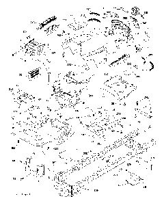 Chassis And Enclosures Diagram and Parts List for YTH200TWIN (96041006301)(2008-09) Husqvarna Lawn Tractor
