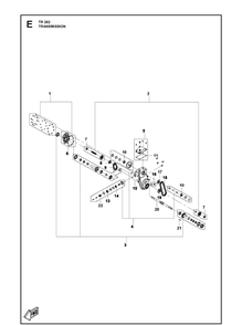 Part Location Diagram of 590831601 Husqvarna Bearing