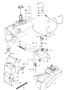 Part Location Diagram of 577150501 Husqvarna Assembly