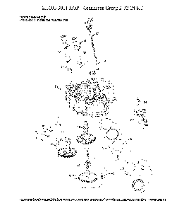 Crankcase Diagram and Parts List for 967924801-00  Husqvarna Lawn Mower