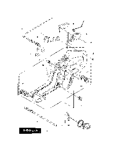 Fuel tank Diagram and Parts List for 967166101  Husqvarna Chainsaw