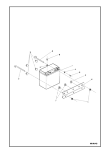 Control Panel And Discharge Chute 2 Diagram and Parts List for ST424  Husqvarna Snow Blower