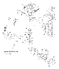 Engine Diagram and Parts List for YTH200TWIN (96041006401)(2009-02) Husqvarna Lawn Tractor