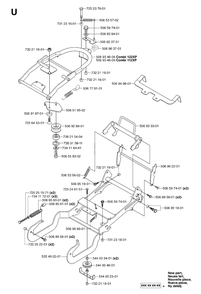 Part Location Diagram of 544002301 Husqvarna Belt Guide