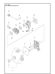 Part Location Diagram of 577177201 Husqvarna Screw
