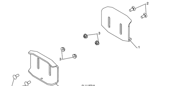 Auger Housing / Impeller Assembly - C 1 Diagram and Parts List for 924SB (96193004500)(2009-06) Husqvarna Snow Blower