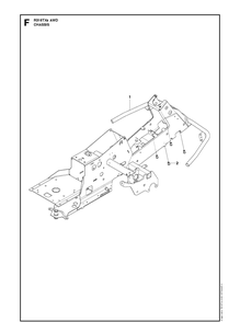 Chassis And Enclosures Diagram and Parts List for R316TXSAWD (966757801)(2012) Husqvarna Lawn Mower