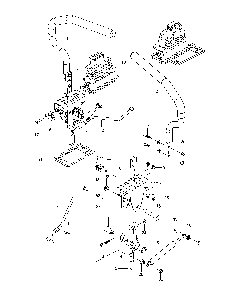 Steering Diagram and Parts List for 967844901-00  Husqvarna Lawn Mower