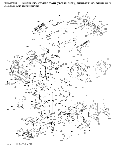 Chassis And Enclosures Diagram and Parts List for CTH220TWIN (96061019102)(2007-11) Husqvarna Lawn Tractor